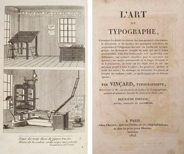 VIGNY (Alfred de)
Servitude et grandeur militaires. Paris: Félix Bonnaire, Victor Magen, 1835.- In - 8, (2 ff.), 460 pp. Demi - veau bistre, dos à nerfs orné, non rogné (reliure de la fin du XIXe siècle). Édition originale. Exemplaire auquel on a ajouté le catalogue de l'éditeur Victor Magen, 2 feuillets in - 8, annonçant la mise sous presse des Souvenirs de servitude militaire de Vigny. Réparation en coiffe de tête. Restaurations de papier à plusieurs feuillets, le feuillet correspondant aux pages 325 - 326 provient d'un autre exemplaire. Rousseurs et mouillures claires.