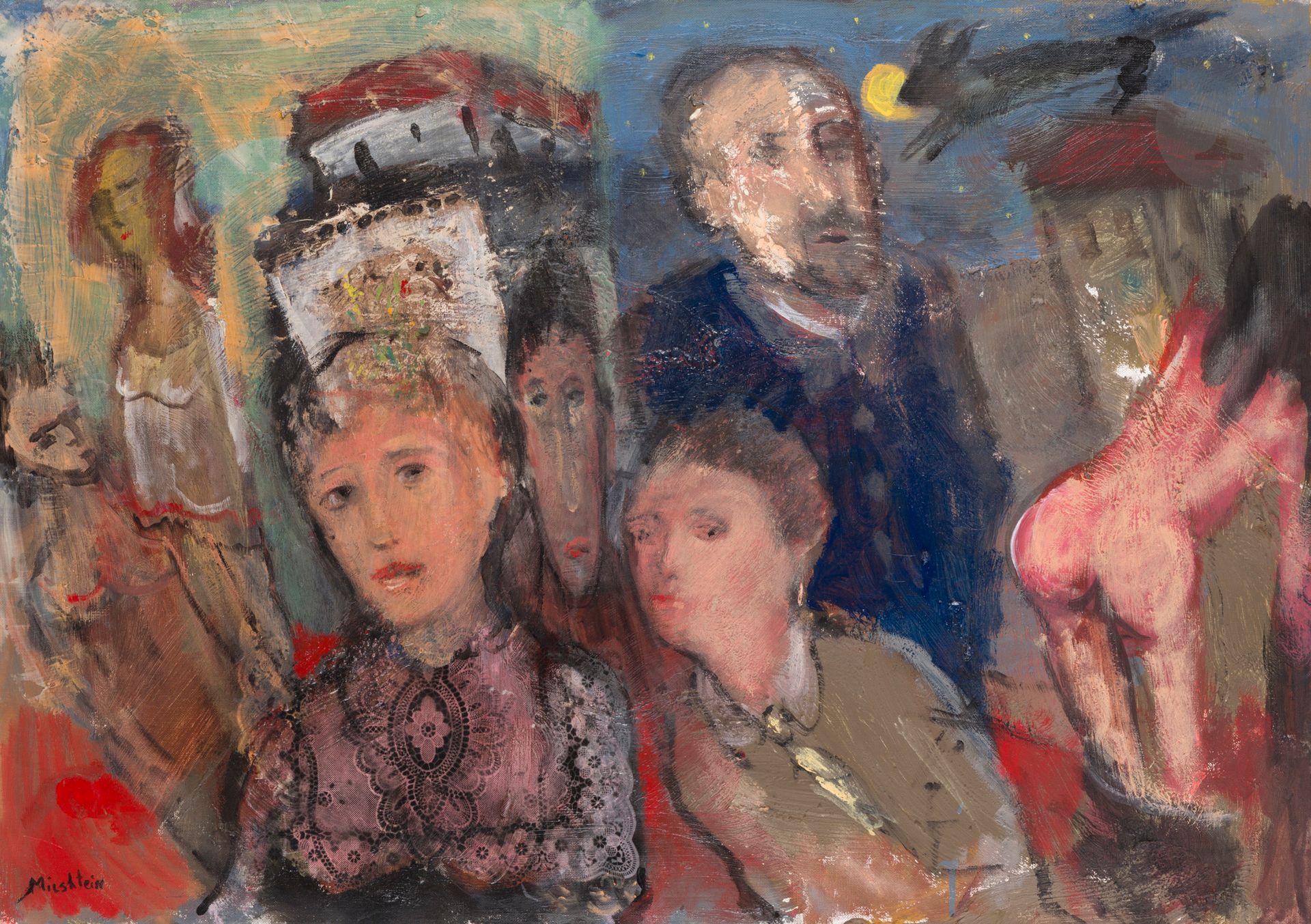 Zvi MILSHTEIN (1934-2020)
Day and night
Oil on canvas.
Signed lower left.
65 x 92 cm
Framed.


 

Keywords:
judaica, jew, jewish, hebrew, rabbis, jewish, torah, hebrew, hebraica, judaism, synagogue, zionism, pessah, pessach, haggada, haggadah, hagada, hagadah, passover, menora, menorah, hannuka, hannuca, hannucca, hanouccah, torah, juden, israélite, Israël, antisemitism, antisémitisme, dreyfus, meguila, sepharade, sefarad, ketouba