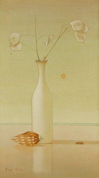 Serge CARRE (né en 1929)
Le silence Huile sur toile. Signée en bas à gauche. Titrée en bas à gauche. 55 x 33 cm