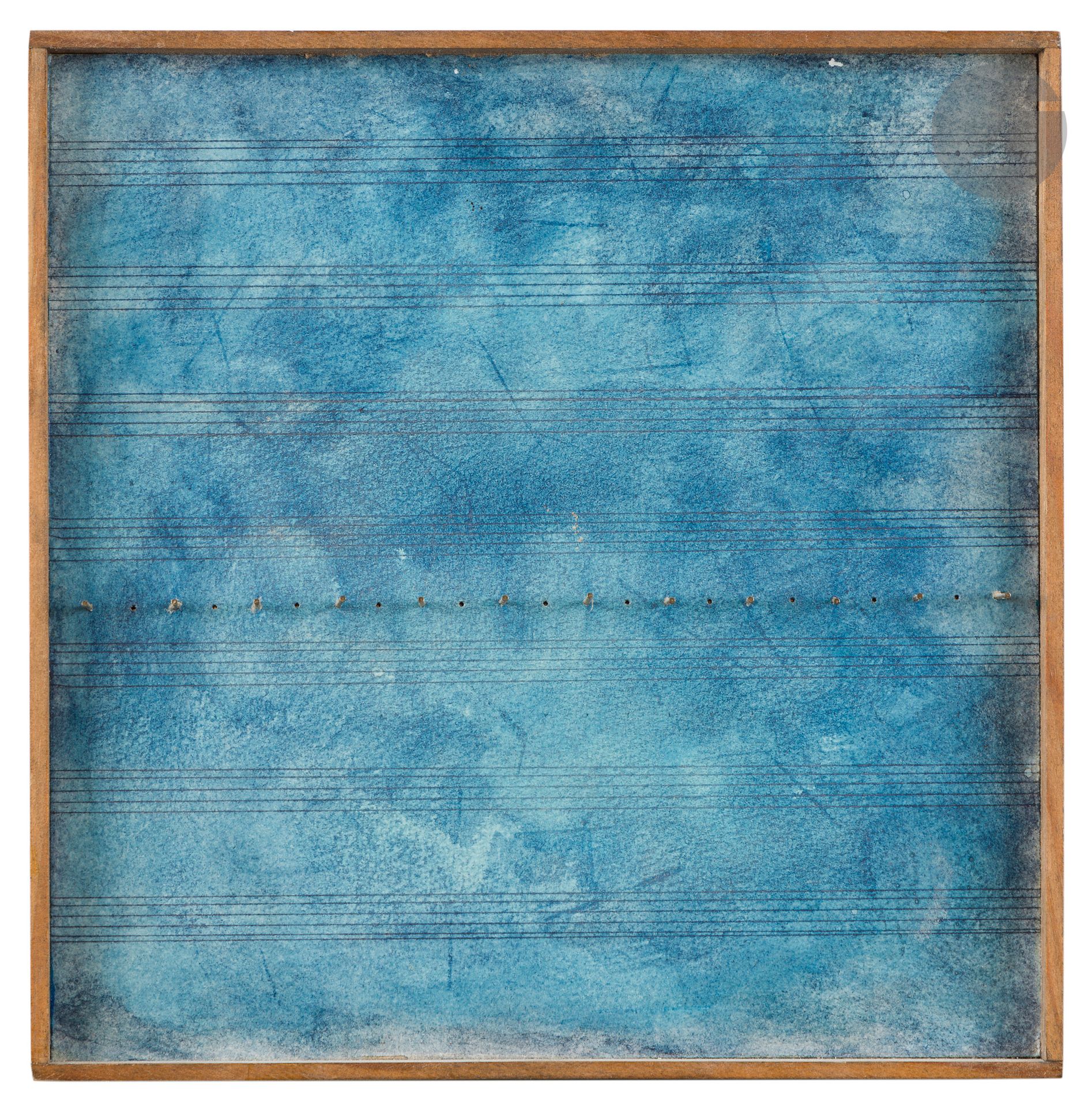 Laura NILLNI (b. 1961)
Senza tempo, starry night, circa 2005
Mixed media and nails on panel.
Unsigned.
25 x 25 cm

Provenance : 
Galerie Lélia Mordoch, Paris.