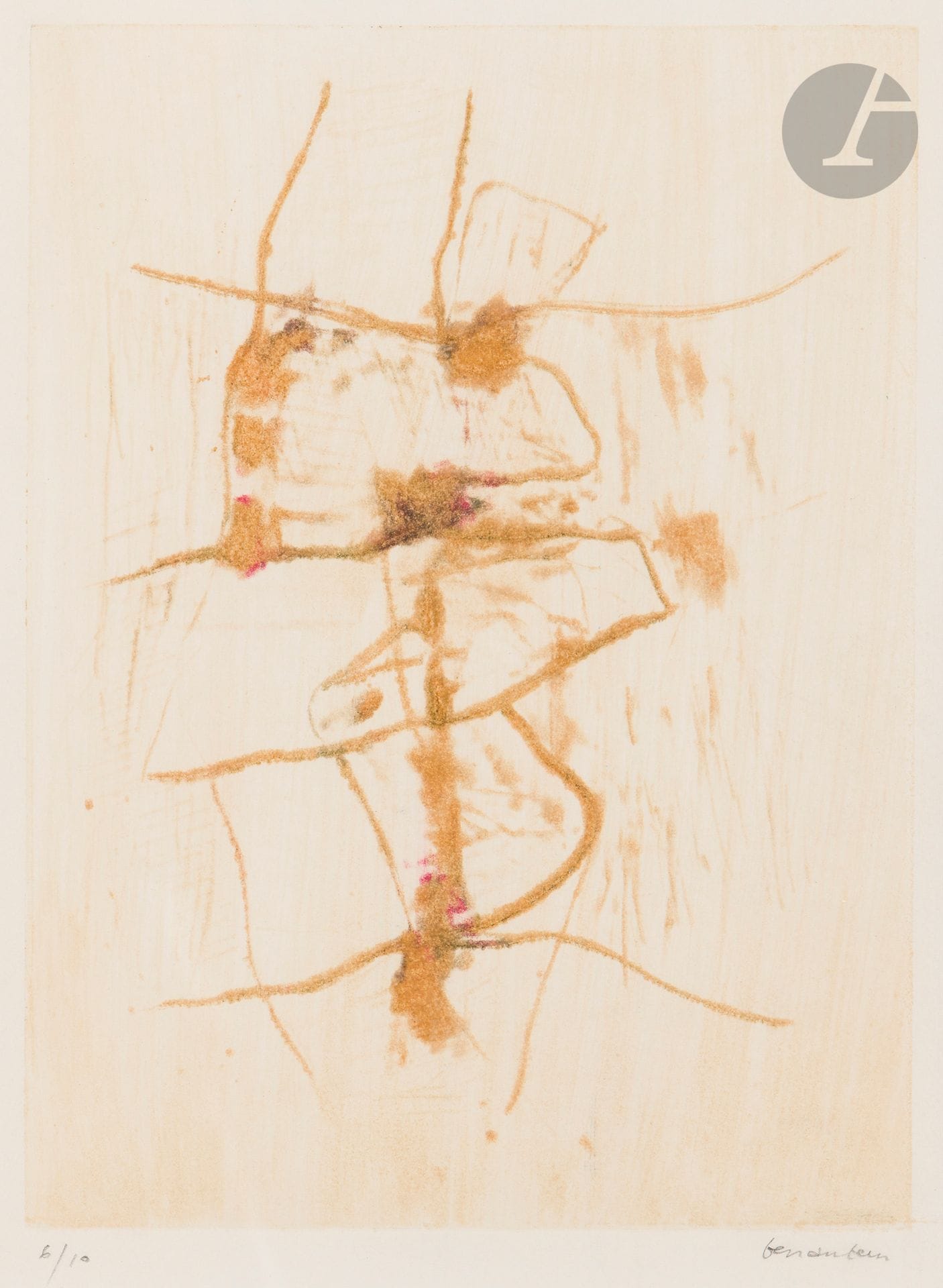 Abdallah BENANTEUR [algérien] (1931-2017)
Le Méhariste, 1957-1964
Eau-forte sur ardoise.
Signée et numérotée «6/10».
26 x 20 cm

Provenance :
Galerie du Panthéon, Paris.

Nous remercions Monsieur Claude Lemand pour les informations qu’il nous a transmises.