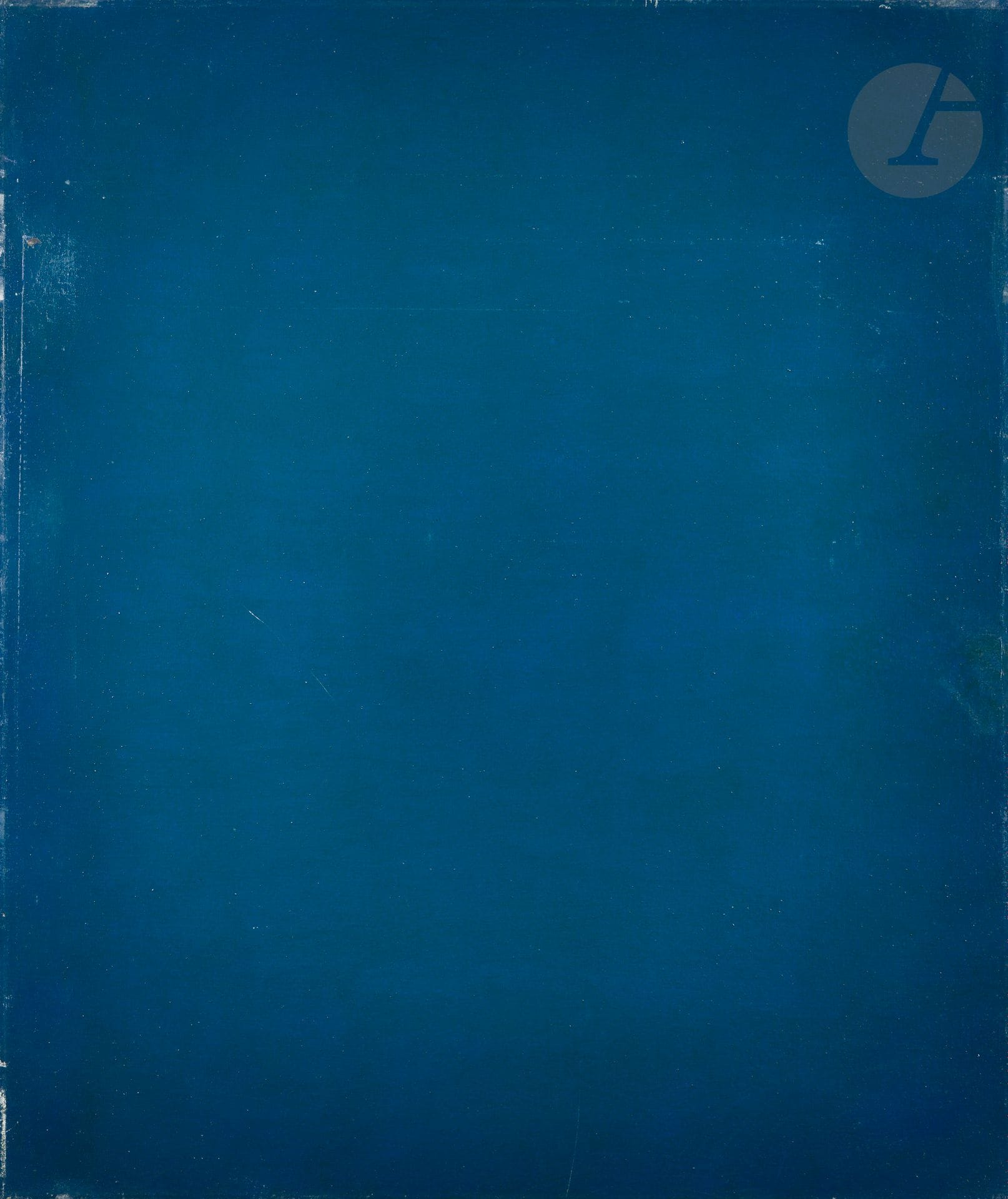 Paul BLANCHARD (b. 1953)
Blue Monochrome, 1988
Oil on canvas.
Signed and dated on the back.
118 x 98 cm