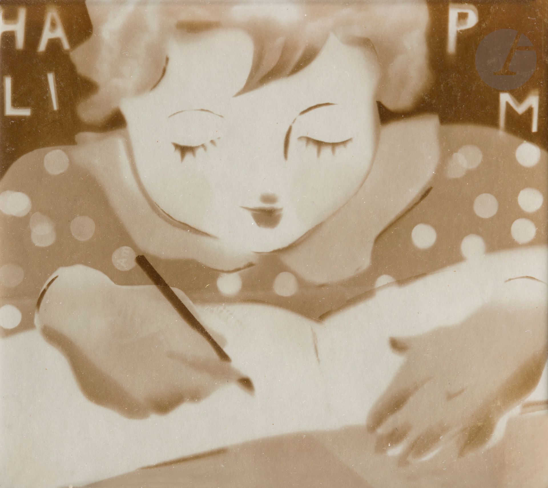 Toni Von Haken (1897-1981)
Sans titre [Photogramme], c. 1930. 
Épreuve argentique d’époque (unique). 
10,5 x 12,8 cm - cadre 

Provenance : 
- Galleria Carla Sozzani, Milan. 
- Collection privée, France.