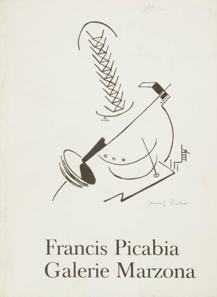 Francis PICABIA
Düsseldorf, Galerie Marzona, novembre 1977. In-12. 