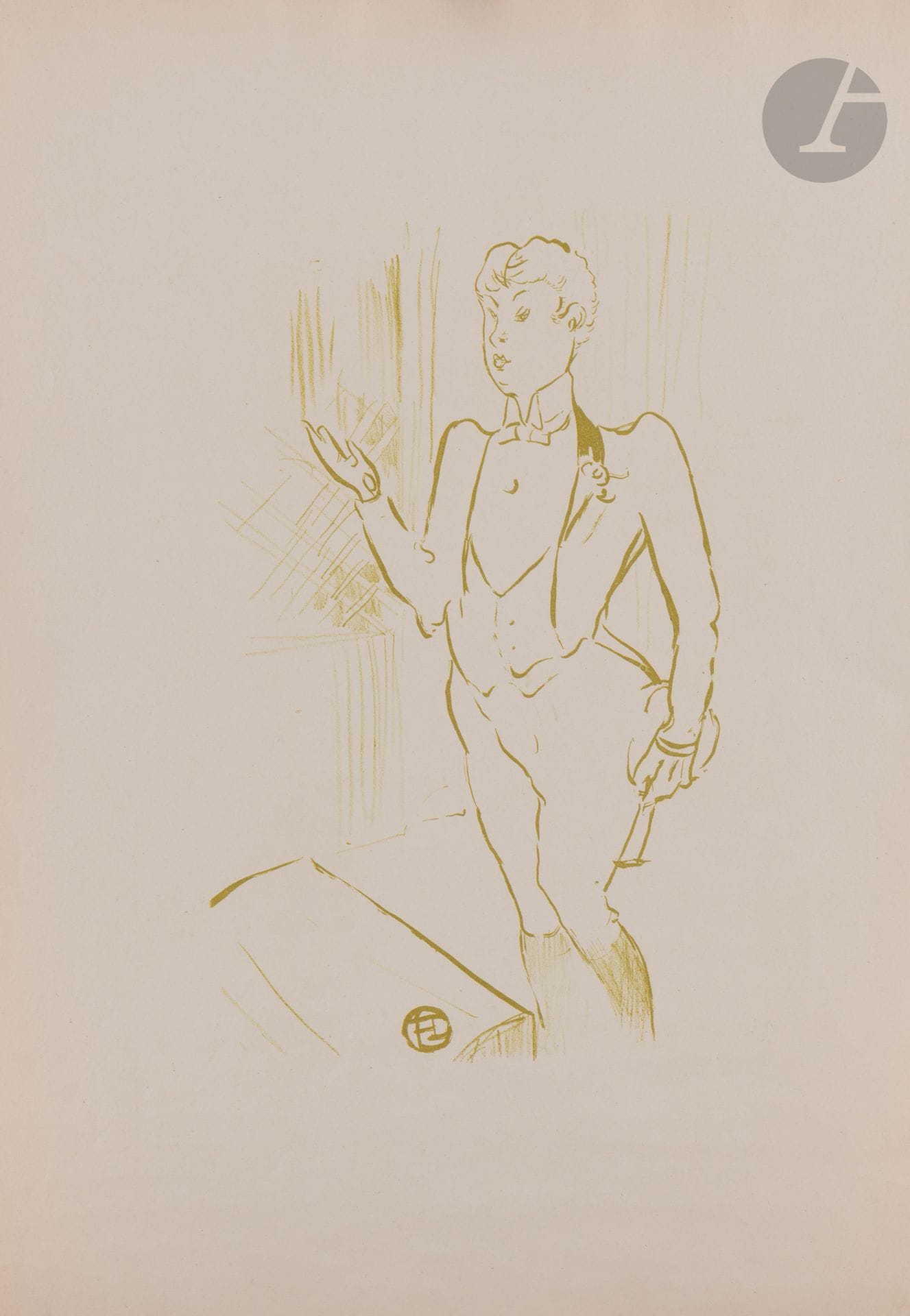 Henri de Toulouse-Lautrec (1864-1901)
Mary Hamilton ; Madame Abdala. (Pl. pour Le Café Concert). 1893. Lithographie. Chaque env. [307 x 440]. Delteil 31 et 33 ; Wittrock 21 et 23. Très belles épreuves sur vélin glacé, la 1re tirée en vert olive. Très légère oxydation aux bords des feuillets. Toutes marges. Ens. 2 p.