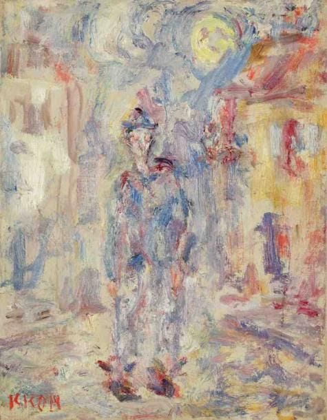 Paul KRON (1869-1936)
Homme au chapeau.Huile sur toile.Signée en bas à gauche.35 x 27 cm
