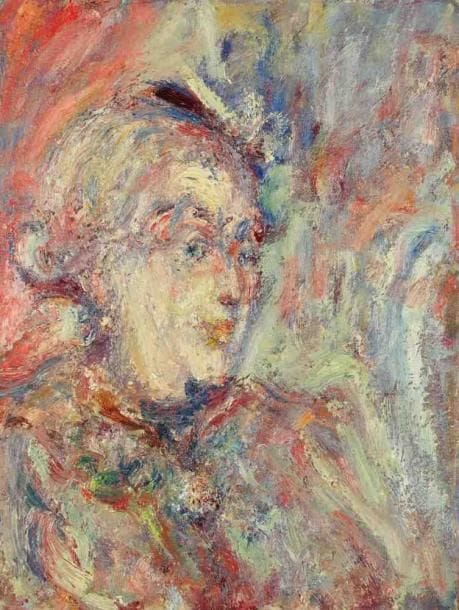 Paul KRON (1869-1936)
Portrait de femme.Huile sur toile.Non signée.61 x 46 cm