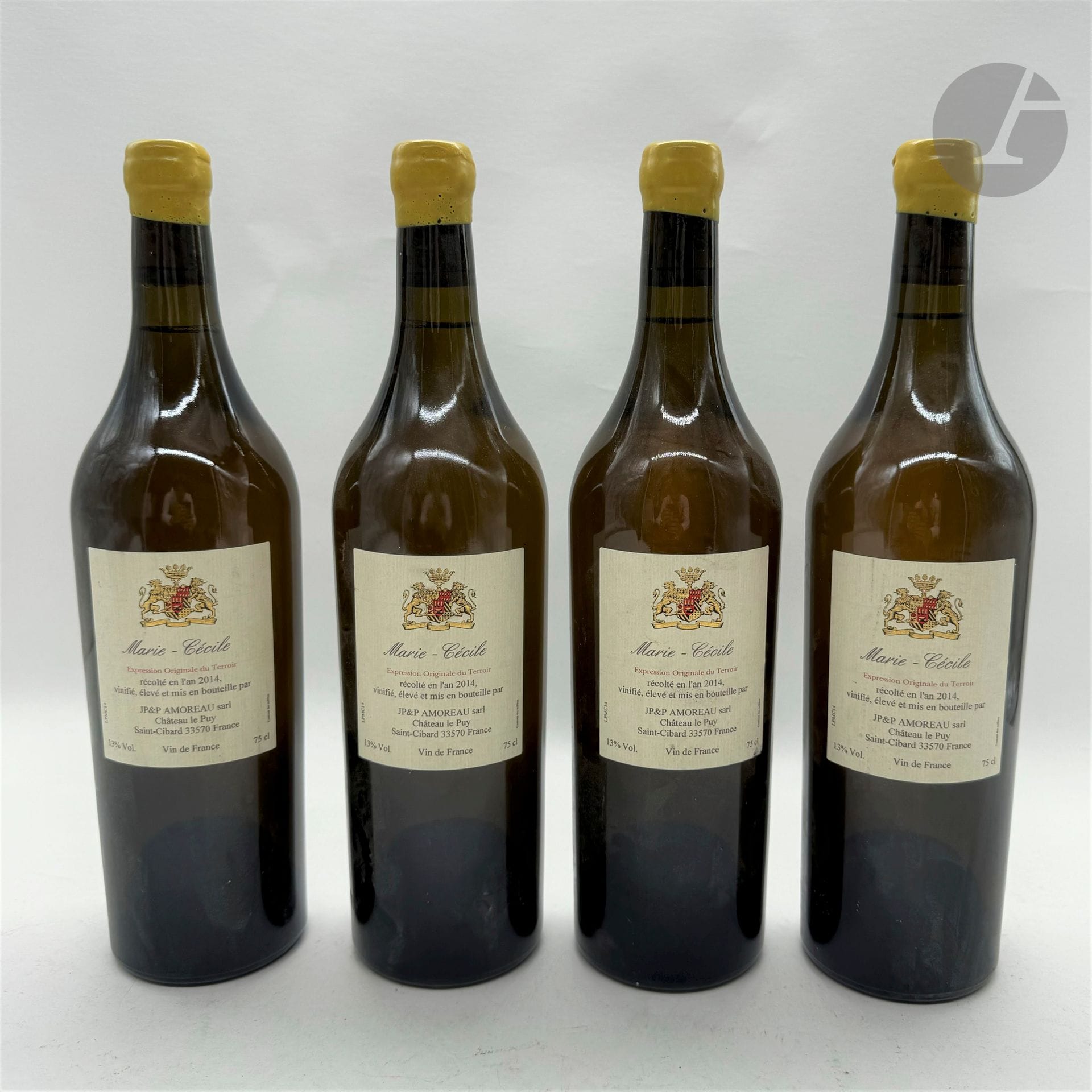 4 B VIN DE FRANCE MARIE-CÉCILE, Château le Puy, 2014