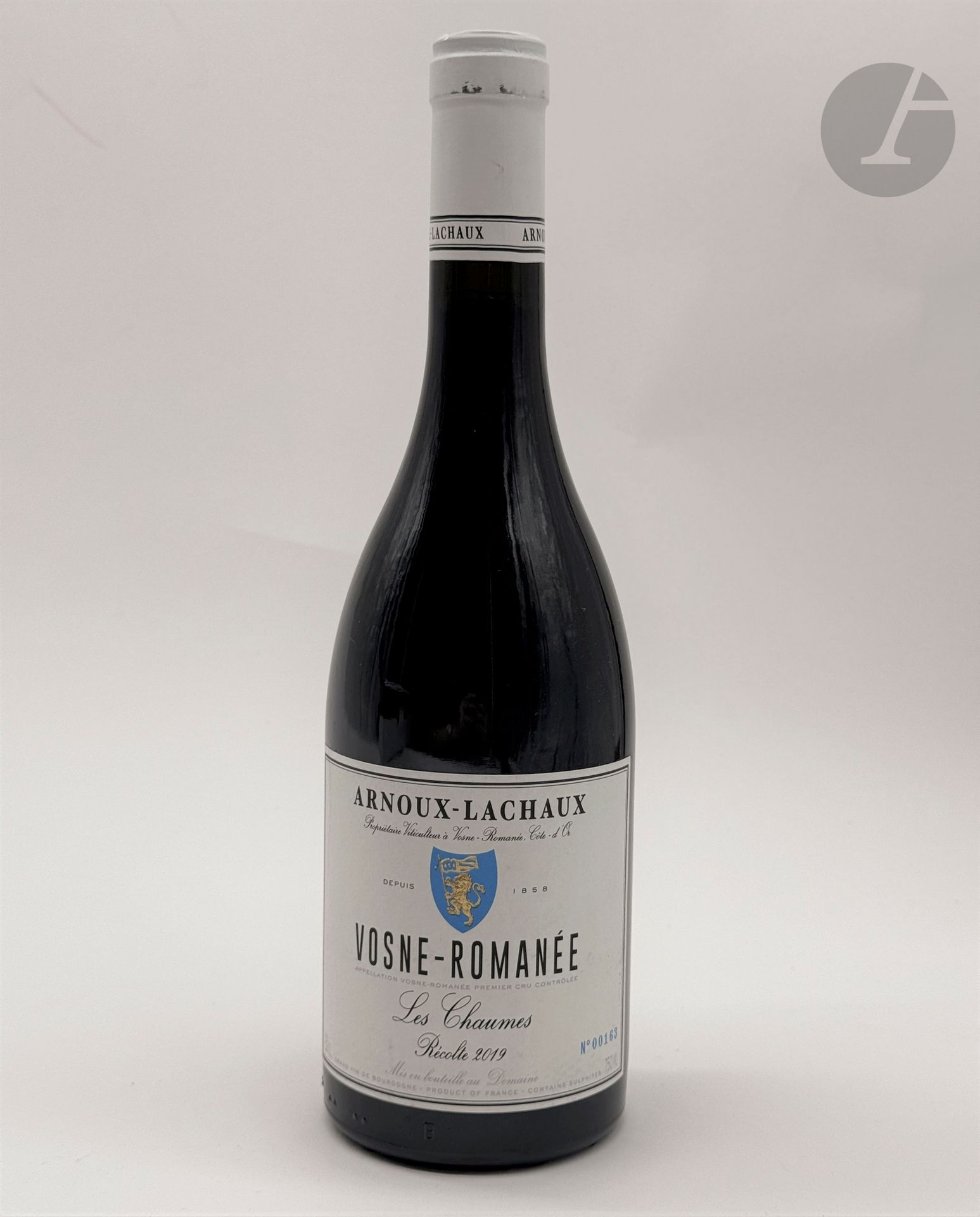 1 B VOSNE-ROMANÉE LES CHAUMES (1er Cru) (n° 00163), Domaine Arnoux-Lachaux, 2019