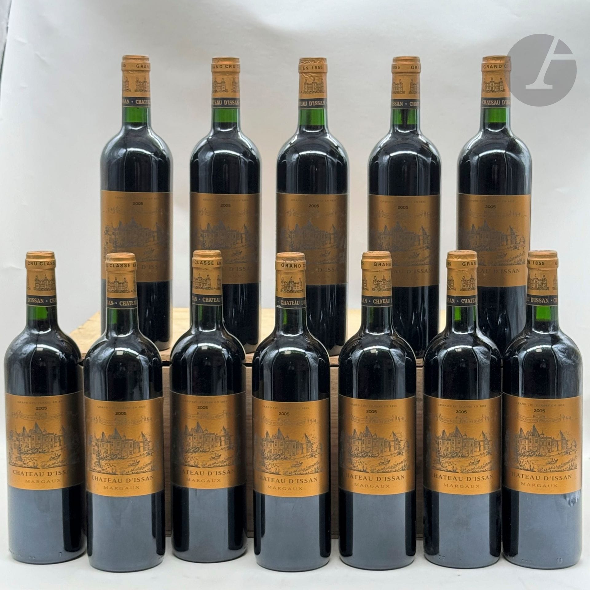 12 B CHÂTEAU D'ISSAN (Caisse Bois d'origine), GCC3 Margaux, 2005