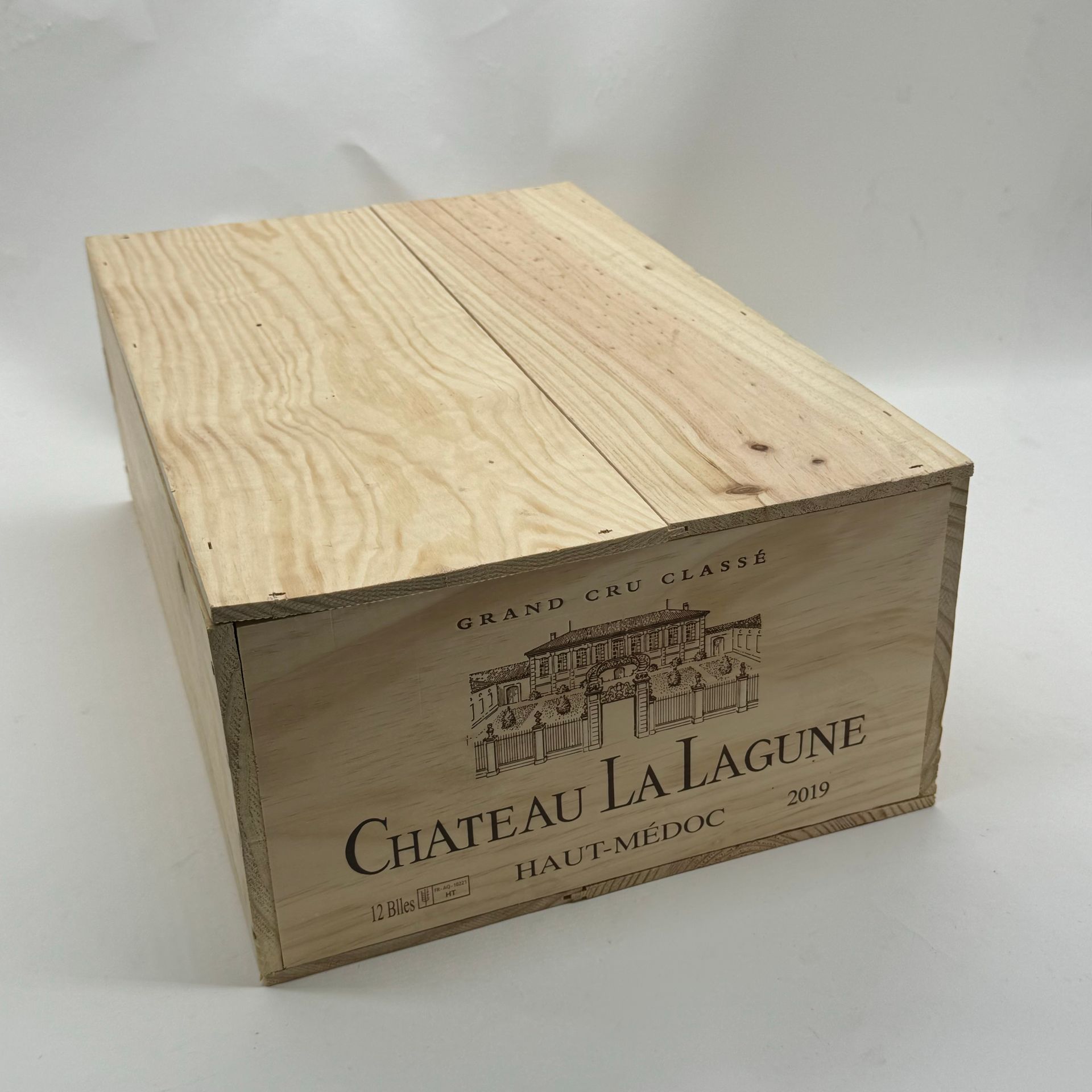 12 B CHÂTEAU LA LAGUNE (Caisse Bois d'origine), GCC3 Haut-Médoc, 2019