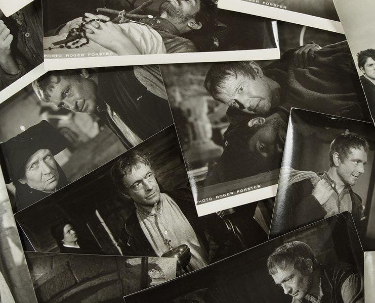[Pierre FRESNAY]
Dieu a besoin des hommes (film de Jean Delannoy, 1950). 16 photographies originales par Roger Forster, tirages argentiques 12 x 16 cm
