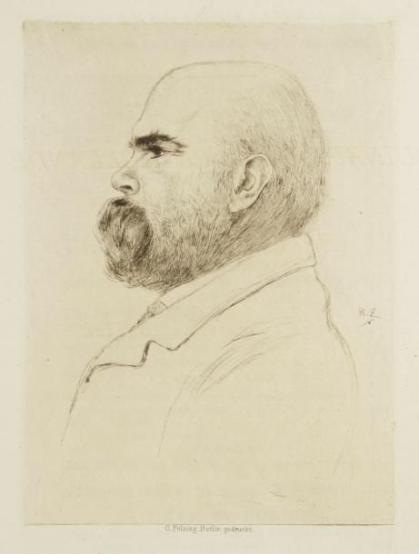 VERLAINE (Paul)
Quinze jours en Hollande. Lettres à un ami. La Haye: Maison Block; Paris: Léon Vanier, (1893). - In-8, portrait, (2 ff.), 108 pp., couverture imprimée. Broché, non rogné. Galantaris, Verlaine, Rimbaud, Mallarmé, n° 153. - Montel, Bibliographie de Paul Verlaine, pp. 93-95. Édition originale de cette relation d'une tournée de conférences que Verlaine fit aux Pays-Bas en 1892, contenant également trois poèmes en édition originale: A Mlle Renée Zilcken, A mes amis de La Bas et Rotterdam. L'ouvrage fut entièrement écrit à l'hôpital Broussais. L'édition est illustrée d'un portrait de l'auteur gravé à l'eau-forte par Philippe Zilcken. Elle fut imprimée à 1050 exemplaires, celui-ci étant l'un des 1 000 sur papier vergé de Hollande. Petites déchirures aux coiffes, couverture légèrement salie et brunie.