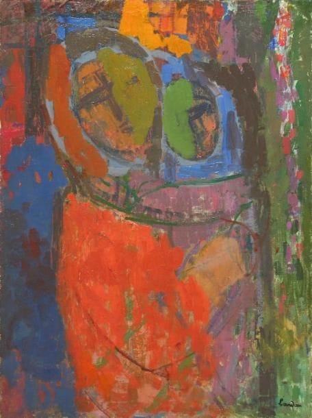 ZYGMUNT LANDAU (1898-1962)
Maternité Huile sur toile Signée en bas à droite 73 x 54 cm