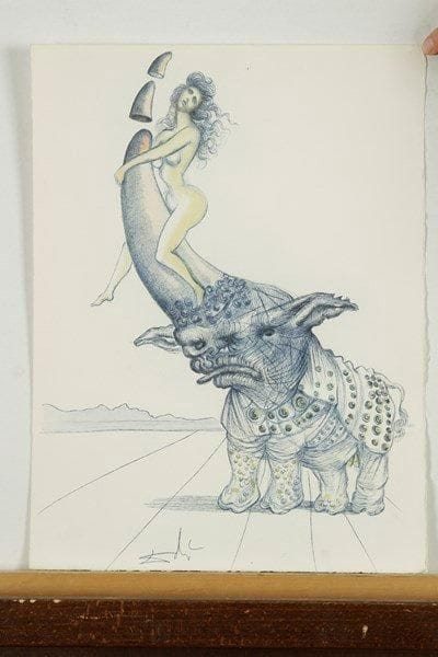 Salvador Dalí (1904-1989) (d?après)
Mémoires de Casanova. Réunion de 11pl. (sur 14) 1967. Procédé photomécanique. Chaque [280 x 375]. Michler et Löpsinger 174-187. Impression en couleurs. Très belles épreuves sur vélin. Toutes marges. Joint: un sujet en double (M. et L. 184) tiré sur soie. Ens. 12 p
