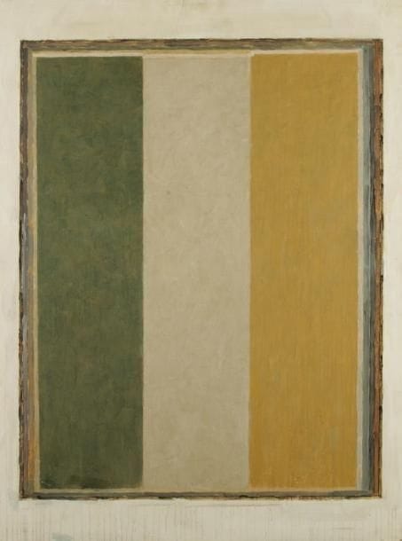 Jean-Pierre PINCEMIN (né en 1944)
Sans titre, 1984. Huile sur papier contrecollé sur toile. Signée et datée au dos. (Déchirures dans la marge blanche). 160 x 122 cm. Provenance : . - Galerie de France, Paris. . - Collection particulière, Tours. Expositions : . - Le jour après, galerie de France, Paris, 1984. . - Galerie Bonnier, Genève, 1985. 