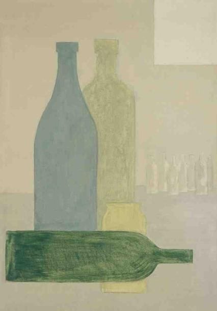 Geneviève ZONDERVAN (née en 1922)
Verreries, 1978 Huile sur toile. Signée et datée en bas au milieu. 46 x 33 cm