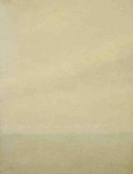Geneviève ZONDERVAN (née en 1922)
Marine, 1979 Huile sur toile. Non signée. 35 x 27 cm