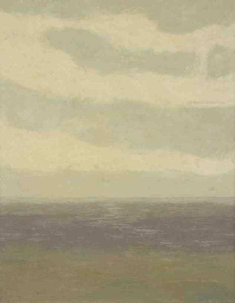 Geneviève ZONDERVAN (née en 1922)
Marine, 1982 Huile sur toile. Monogrammée et datée en bas à gauche. 41 x 33 cm