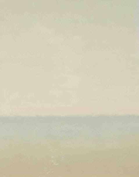 Geneviève ZONDERVAN (née en 1922)
Nuage, 1982 Huile sur toile. Signée et datée au dos. 55 x 46 cm