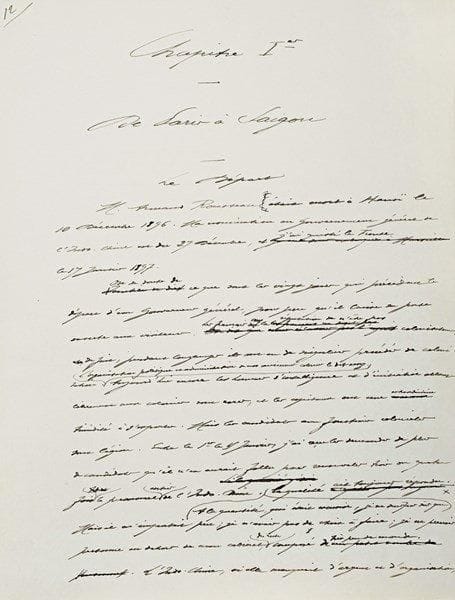 Paul DOUMER (1857-1932) homme politique, Président de la République Important ensemble d’archives, correspondances et manuscrits (qqs documents en mauvais état).Très important ensemble d’archives couvrant toute la vie et la carrière du Président Doumer. Papiers personnels : acte de naissance (Aurillac 22 mars 1857), livret militaire (classe 1877) ; diplôme de bachelier ès sciences (1877), nomination comme professeur de mathématiques à Mende (1877) puis Remiremont (1881), congé (1887) ; livret de famille (1878), actes de naissance de ses huit enfants ; diplômes de sa fille Lucile et de son fils Armand ; actes de mariage de ses enfants ; concession au cimetière de Vaugirard ; testament (1922). Son carnet d’adresses autographe. Lettres et brevets de décorations. Dossiers sur la mort de ses fils au front. André (1889-24 septembre 1914), lieutenant d’artillerie tué devant Nancy : lettres d’André, portrait, témoignages et documents sur sa mort, ses obsèques et sa tombe, acte de décès, lettres de condoléances, mise à l’ordre de l’armée. René (1887-24 avril 1917, tué en combat aérien) : lettres, documents sur son mariage, photographie de son appareil tombé au sol. Marcel (1886-23 juin 1918), capitaine, tué en combat aérien : lettres, état de services, témoignages et documents sur sa mort, nombreuses lettres de condoléances (P. Adam, Albert de Monaco, L. Barthou, L. Bourgeois, gal de Castelnau, P. Deschanel, Fayolle, Gouraud, Hirschauer, E. Loubet, Mangin, Maud’huy, Messimy, A. Millerand, A. Mithouard, Nivelle, P. Painlevé, Pétain, R. Poincaré, T. Ribot, etc.), citation à l’ordre de l’armée, manuscrit autographe de Paul Doumer d’une notice biographique sur son fils.  Ministre des Finances : recueil relié de ses discours imprimés (1895-1896, impr. du Journal officiel) ; dossier de notes et rapports sur l’inflation (1921). Gouverneur général de l’Indochine (1896-1902). Note récapitulative dactyl. des « Travaux faits en Indo-Chine ». Lettres du cabinet du Roi du Cambodge sur pa