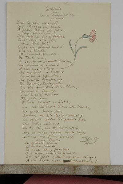 LITTÉRATURE. 18 L.A.S., la plupart adressées à la comtesse Adhéaume de Chevigné.Ferdinand Bac (poème non signé illustré de 2 dessins), René Boylesve, Anatole France, Ludovic Halévy (4), Paul Hervieu, Pierre Loti, Georges de Porto-Riche (5), Henri de Régnier, Victorien Sardou (3, dont une avec plan dessiné pour venir chez lui à Marly).