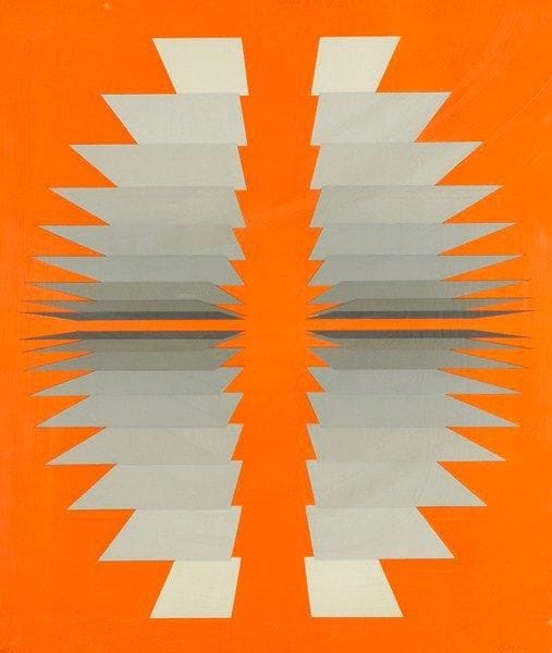 Bernard JARDEL (né en 1932)
Mississipi rouge, 1974. Lithographie. Signée et numérotée sur 250. 70 x 60 cm