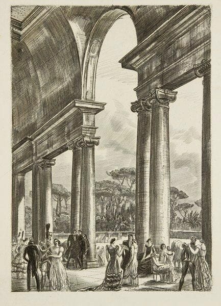 Albert DECARIS (1901-1988)
Lettre à Fontanes - Lettre à Monsieur Joubert - Lettres sur Rome - Sujets divers. Important ensemble de gravures d'illustrations et dessins ou aquarelles préparatoires. Formats divers