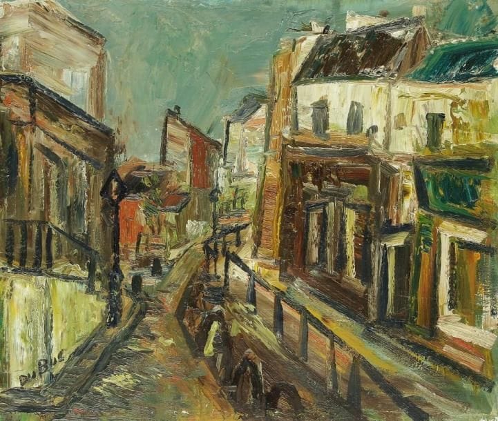 Roland DUBUC (Né en 1924)
Petite maison rouge, 1960 Huile sur toile. Signée en bas à gauche. Signée, datée et située au dos. H: 46 x L: 55 cm