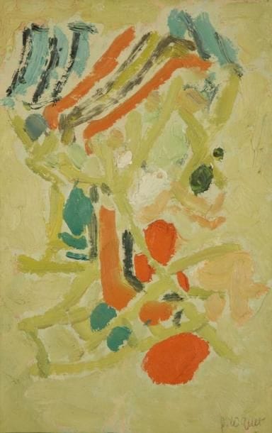 Pierre COQUET (né en 1926)
Jeu de plage Huile sur toile. Signée en bas à droite. H: 21 x L: 31 cm