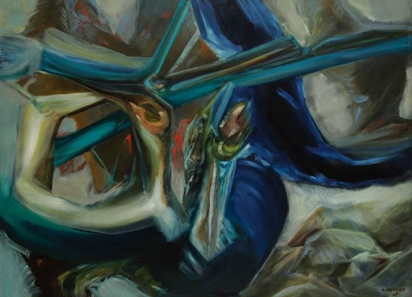 Christian CHENARD (1918-2002)
Peinture, 1967 Huile sur toile. Signée et datée en bas à droite, resignée, redatée et titrée au dos. H: 97 x L: 130 cm Bibliographie: Christian Chenard par Raymond Creuze, Paris, 1989, reproduit page 79 (sous le titre composition)