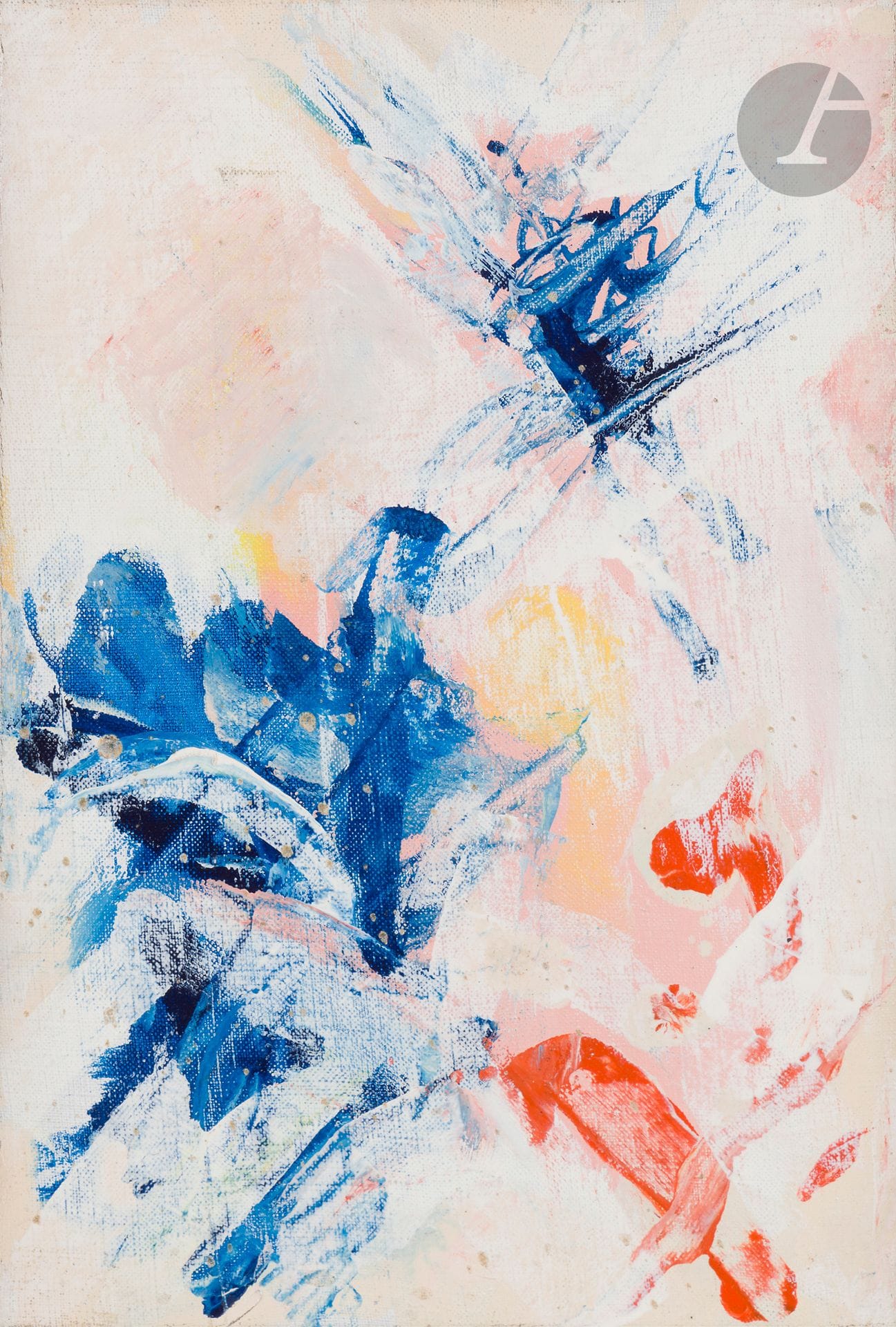 Jean DEGOTTEX (1918-1988)
Les Pavots, 1954
Huile sur toile.
Signée, datée et titrée au dos.
27 x 18,5 cm

Provenance : 
Vente Maître Charbonneaux, Hôtel Drouot, Paris, 18 juin 2004, n° 142.