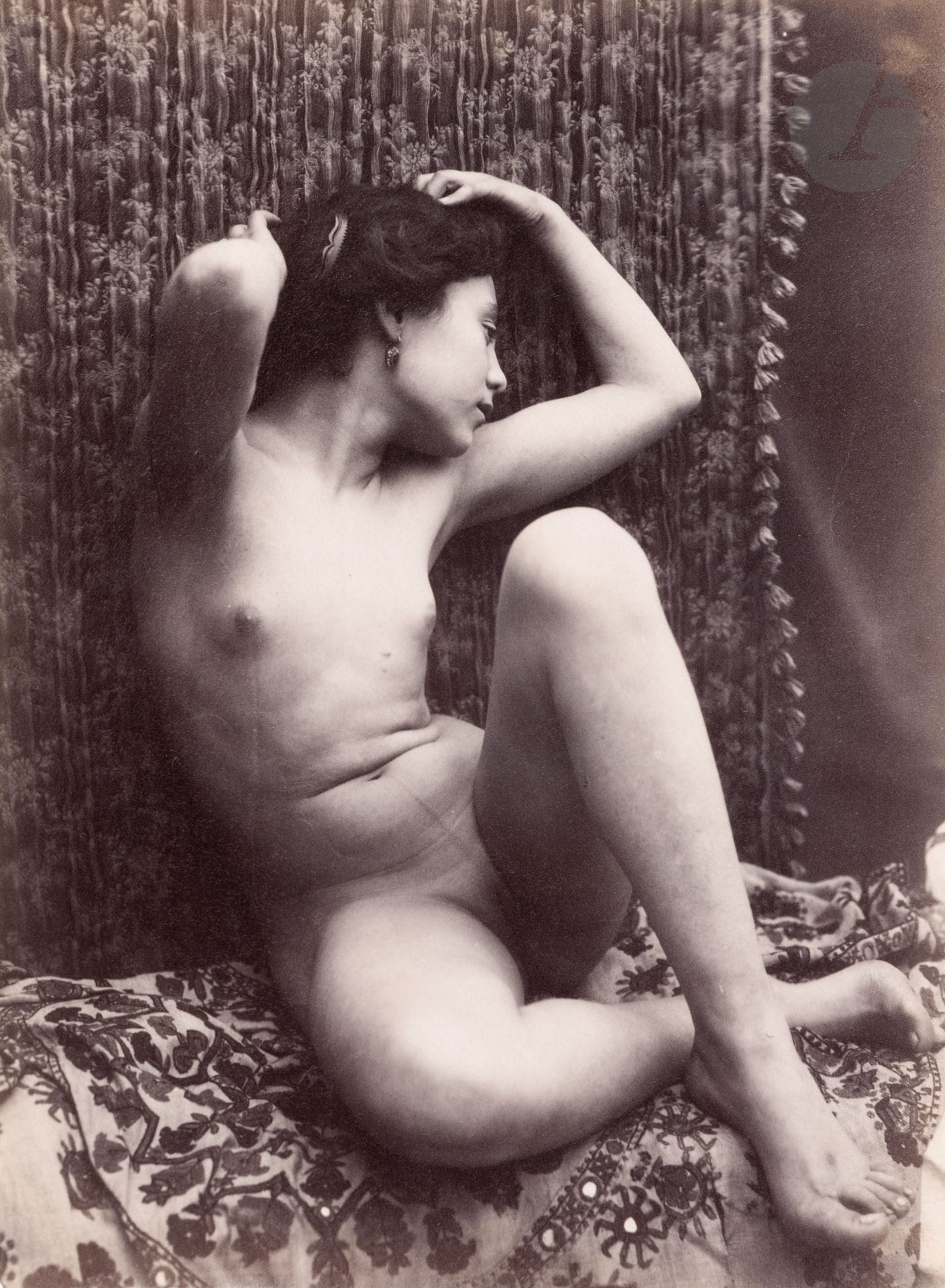 Vincenzo Galdi (1871-1961)
Nus féminins et masculins, c. 1900-1920. 
16 épreuves sur papier albuminé. Tampon du photographe et numéros de référence au crayon aux versos. Croquis au crayon au verso d’une épreuve. 
Format moyen : 22 x 17 cm

Provenance : 
Collection François Lepage, Paris.