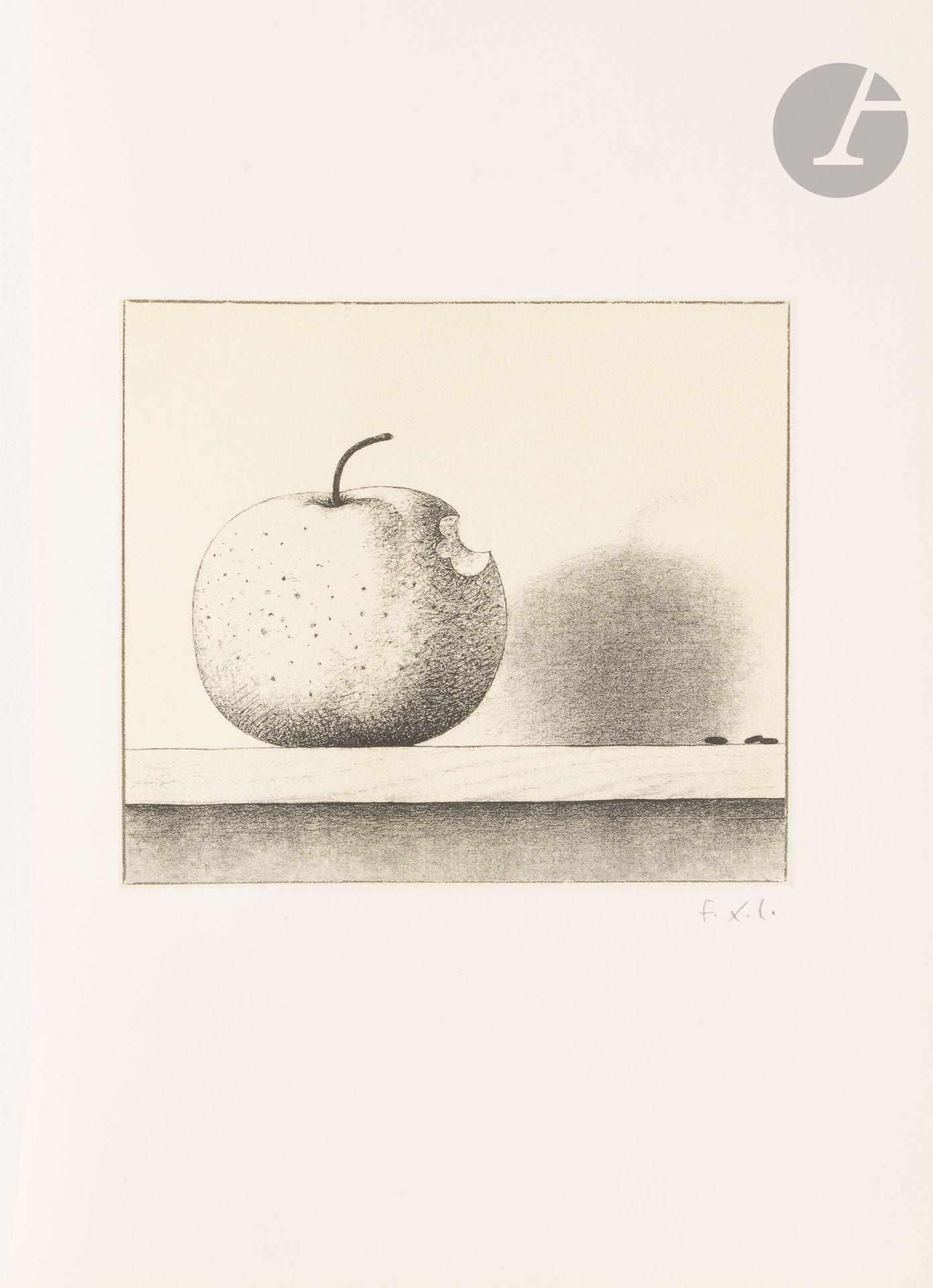 LALANNE (François-Xavier).
Bestiaire ordinaire. Préface de Patrick Mauriès.
Paris : Serendip, 2003. — In-folio, 385 x 284 : (34 ff. 2 premiers et 2 derniers blancs), 12 planches, couverture imprimée. En feuilles, couverture rempliée, chemise et étui de l’éditeur.

Premier tome de la série des Bestiaires du sculpteur et graveur François-Xavier LALANNE (1927-2008), publié et préfacé par Patrick Mauriès. Il se compose de 12 illustrations originales hors texte, signées des initiales de l’artiste, chacune exécutée dans une technique différente et tirée sur un papier particulier.

Tirage à 75 exemplaires sur vélin d’Arches, signés par Lalanne. Un des 63 numérotés en chiffres arabes (n° 16).

Exemplaire parfaitement conservé.