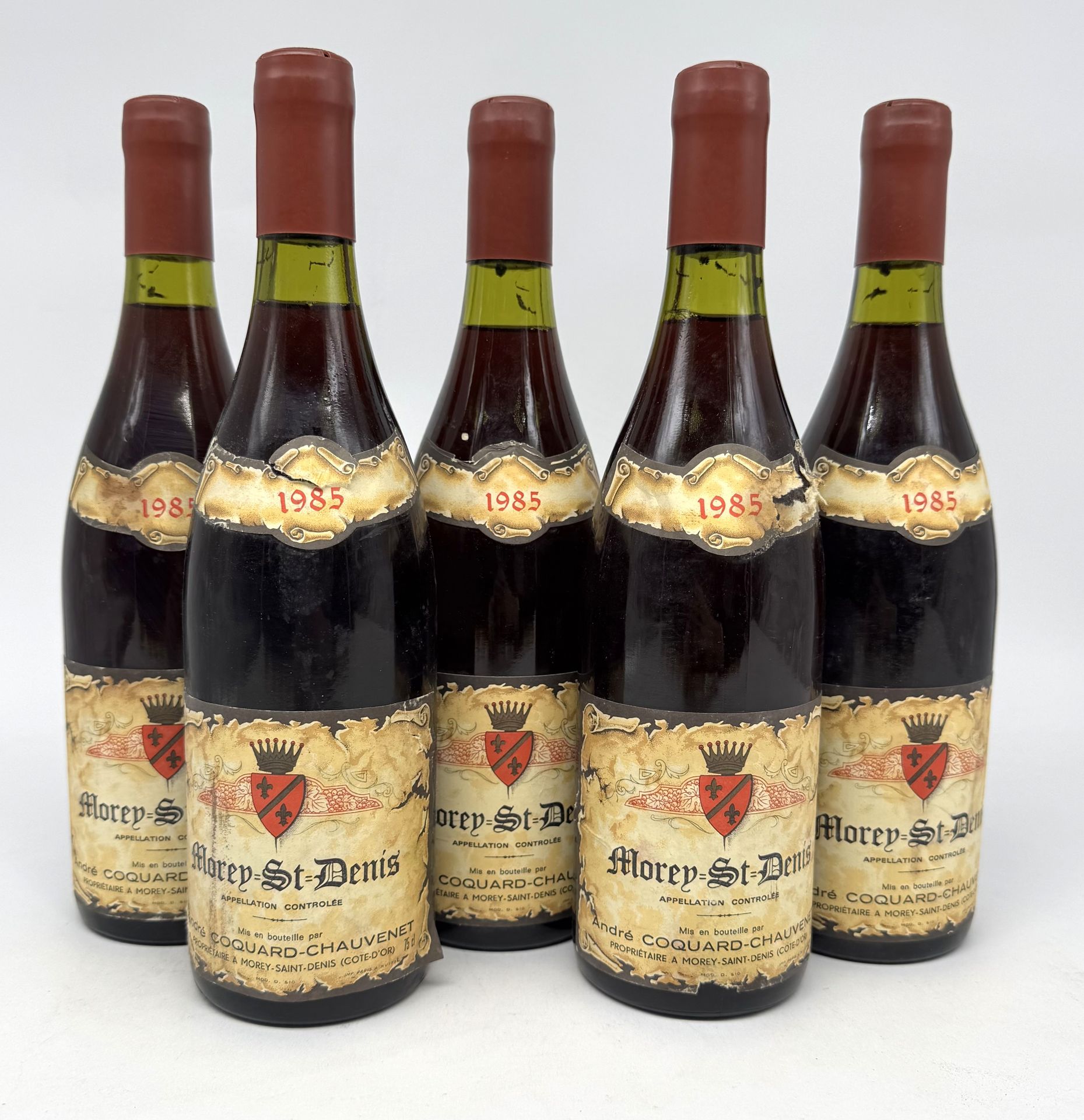 5 B MOREY-SAINT-DENIS (1 clm.a.), Domaine Coquard Chauvenet, 1985