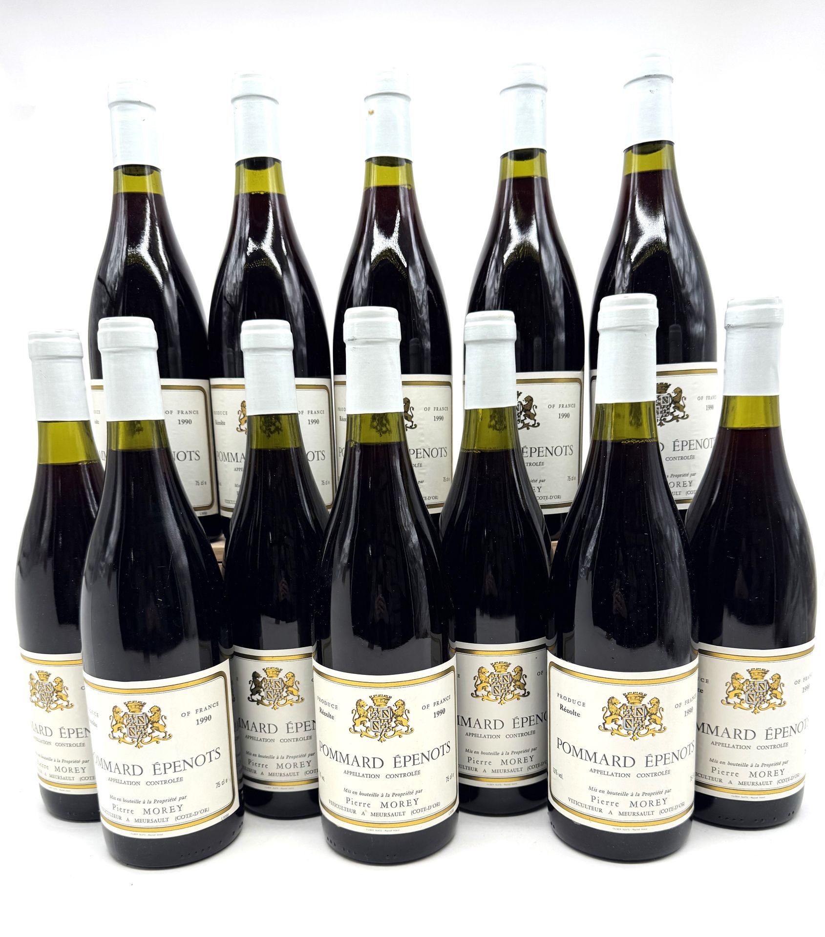12 B POMMARD ÉPENOTS (1er Cru) (2 à 2,5 cm), Domaine Pierre Morey, 1990