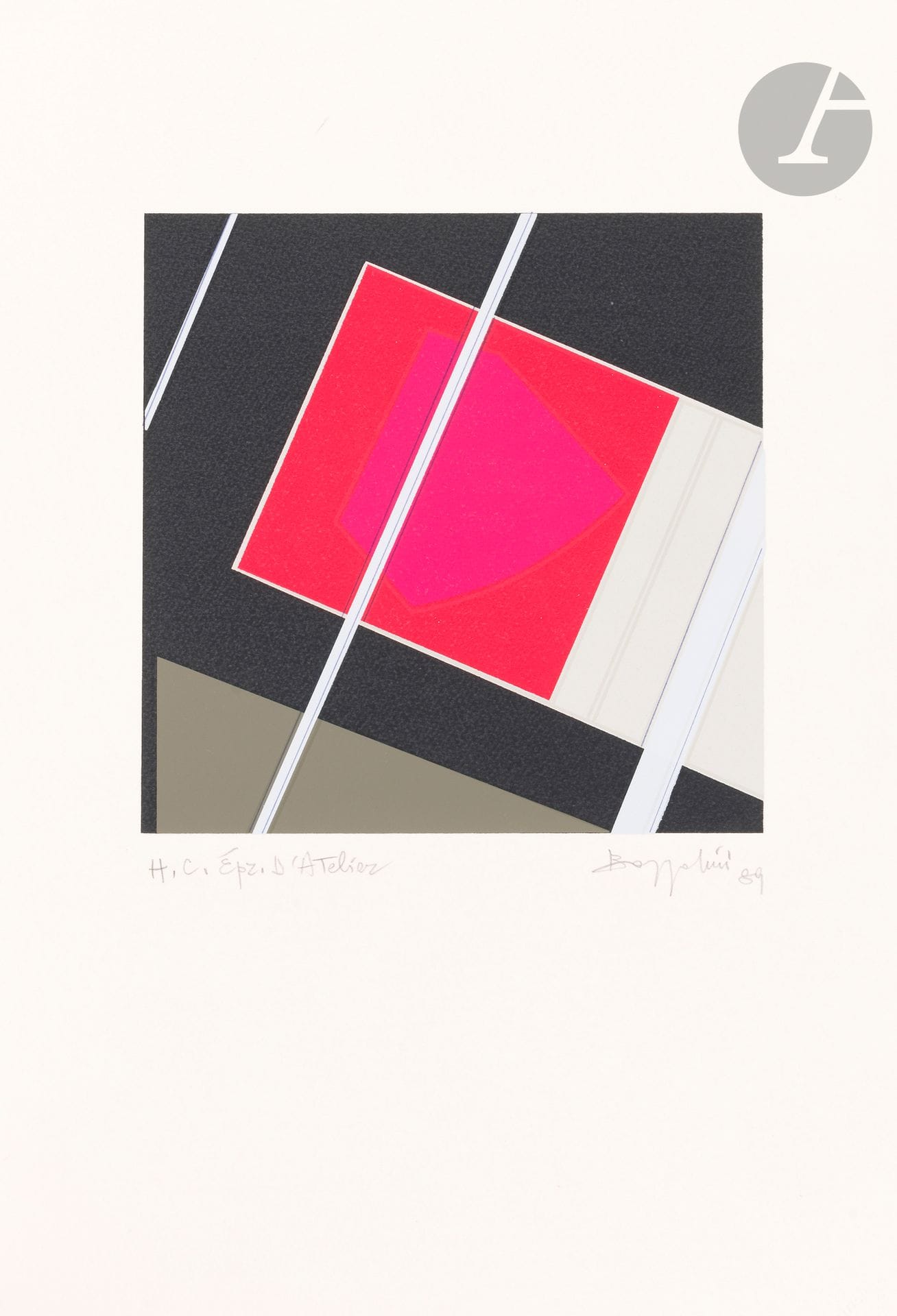 Silvano Bozzolini (italien, 1911-1998) 
Cartes de vœux et sujets divers. 1972-1994. Bois gravé ; lithographie ; sérigraphie (et un collage). Formats divers. Réunion de 9 épreuves sur vélin, justifiées, signées et datées au crayon, certaines avec envoi de l’artiste. Toutes marges. Joint : une lithographie par Calonaci. Ens. 10 p.