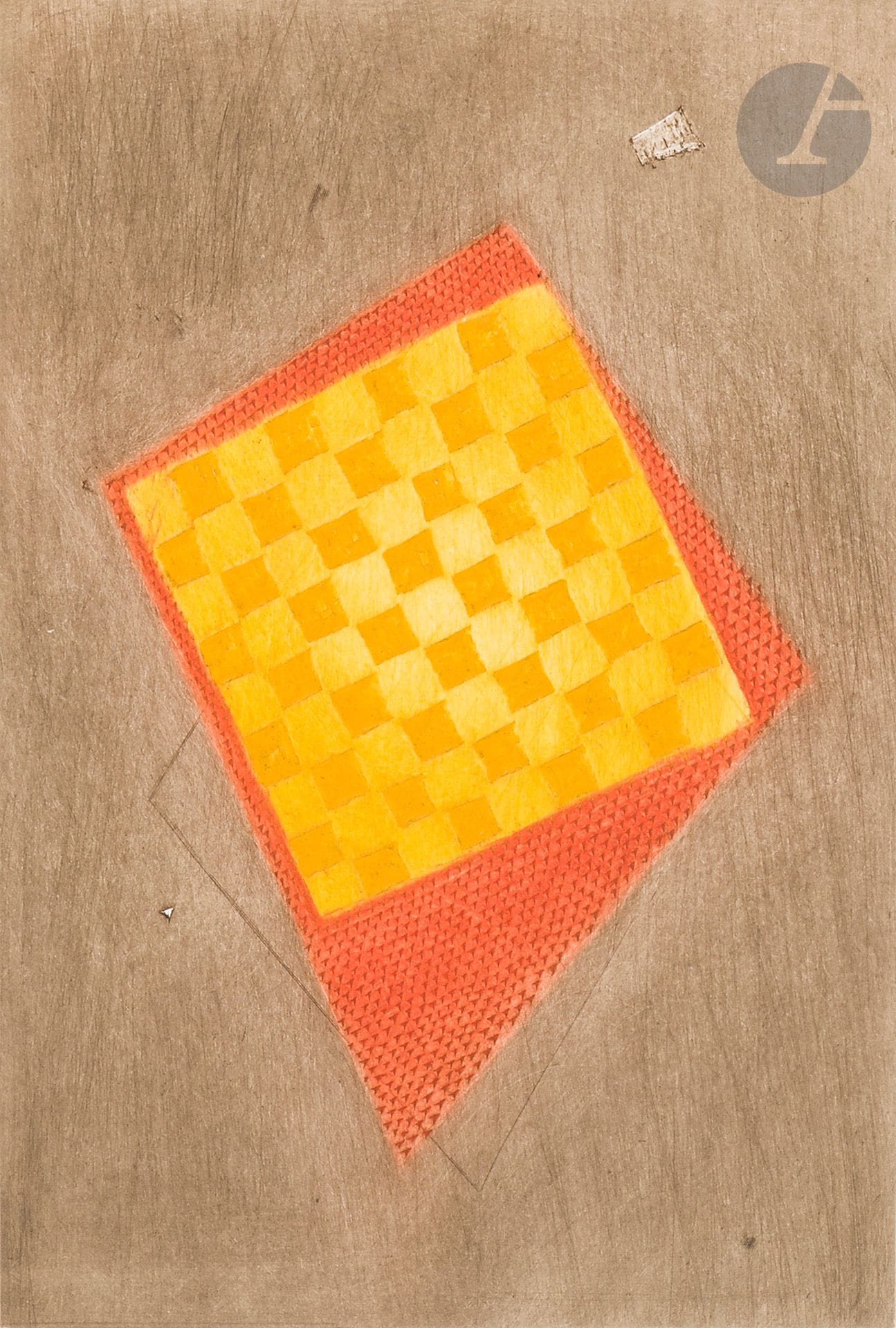 Arthur Luiz Piza (brésilien, 1928-2017) 
Hommage à Johnny F. [Friedlaender]. 1993. Gravure à la gouge. 175 x 258. Impression en couleurs. Parfaite épreuve sur vélin blanc, numérotée et signée au crayon. Toutes marges. Tirage à 99 épreuves. Timbre sec : Jacqueline de Champvallins Paris. 

Provenance :
Jacqueline de Champvallins (1923-2006), galeriste et éditrice d’estampes.