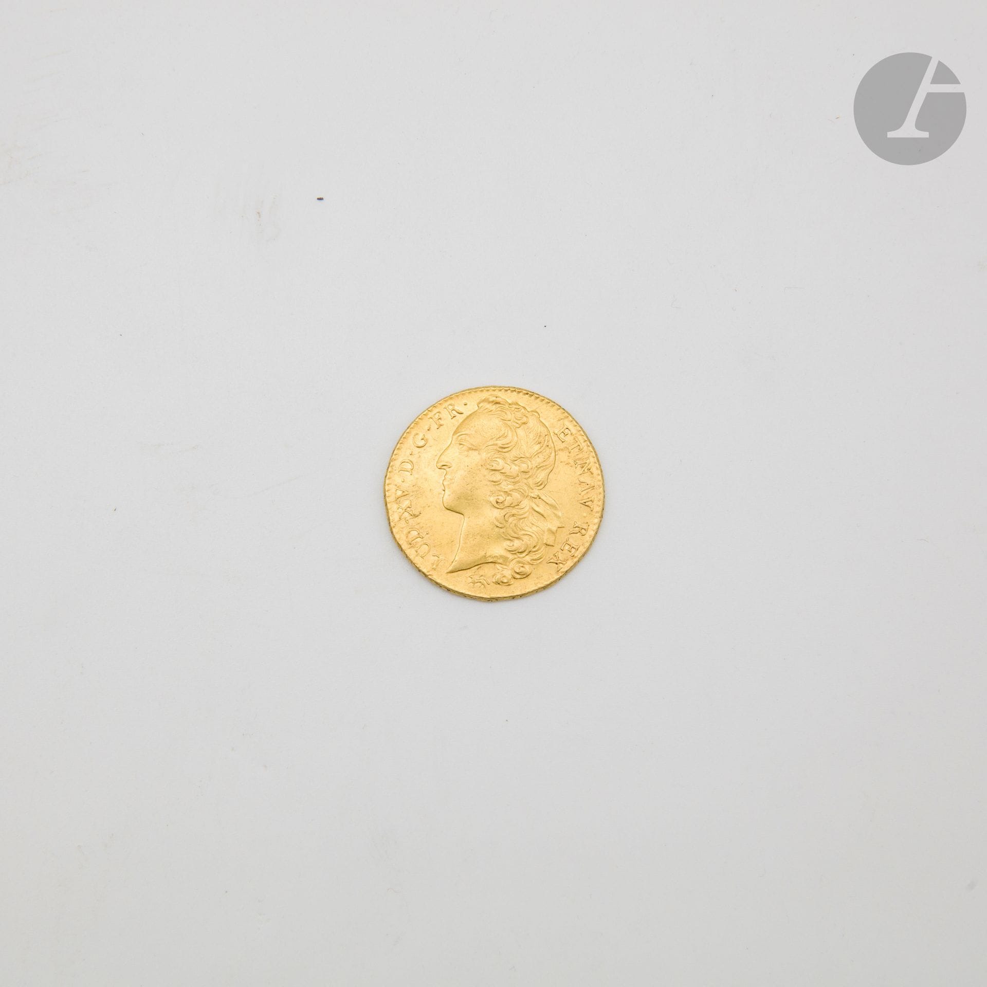 LOUIS XV (1715-1774). 
Double louis d'Or au bandeau (16.4 g), daté 1743, frappé à Paris (A).
(Duplessy 1643).
TTB