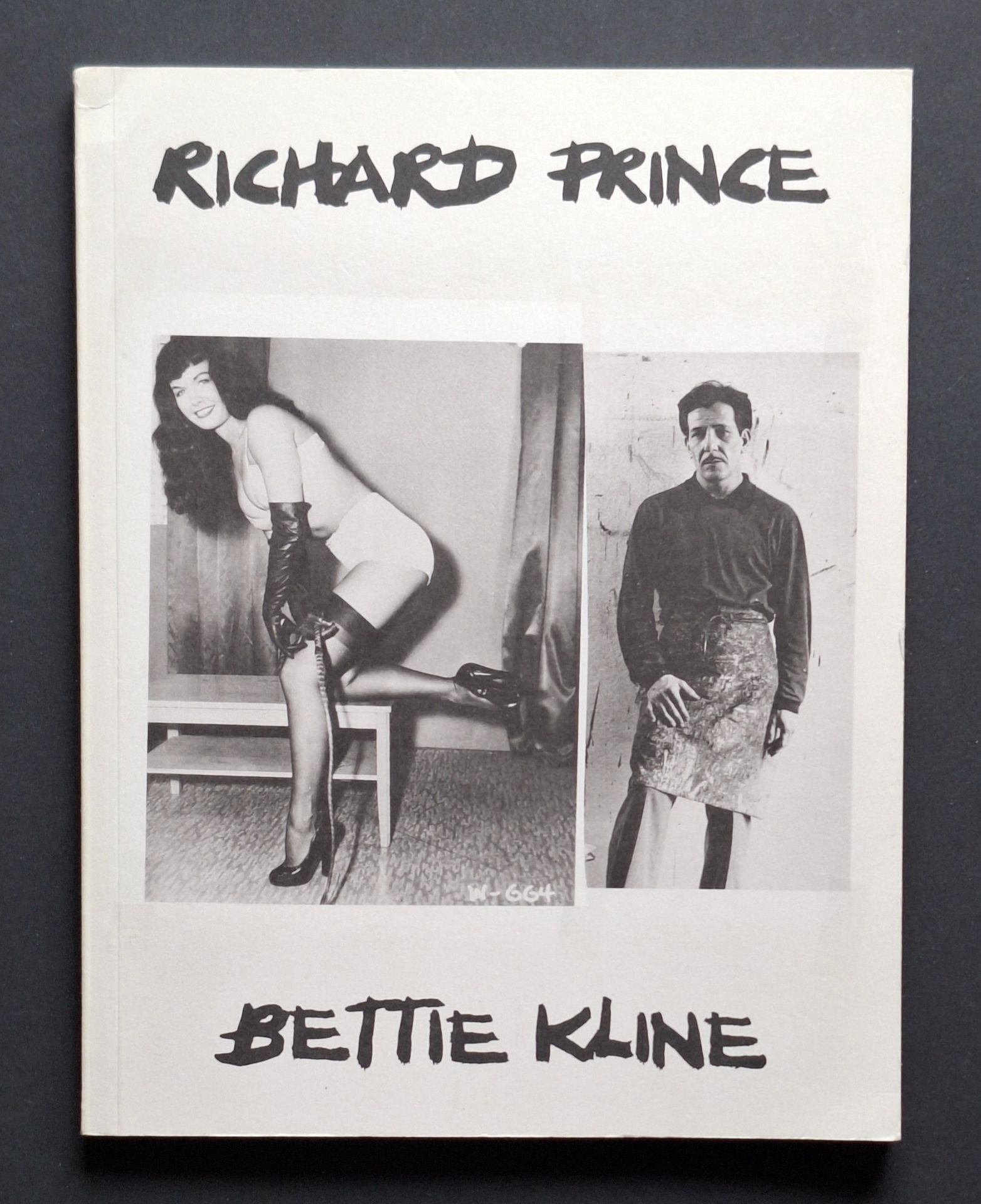 PRINCE, RICHARD (1949)
Bettie Kline. 
Purple Institute, 2012. 
In-8 (19 x 15 cm). Livre d'artiste. Rare réédition au format de poche (après l'édition originale Gagossian de 2009). 112 pp. Couverture souple illustrée. Complet du signet "Bettie Kline, by Richard Prince - Purple - 20th anniversary"