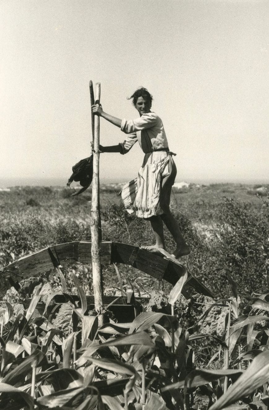 Édouard Boubat (1923-1999)

Portugal, 1958.

Silver print (c. 1980). Photo stamp E. Boubat - Agence Top, title and date on verso. A few breaks on the print.

Image : 22,8 x 15,3 cm / Sheet : 24 x 18 cm