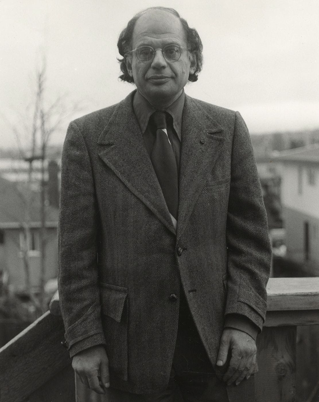 David Boswell (1953)

Allen Ginsberg. Vancouver, November 25, 1978. 

Silver print (printed by the photographer in 2003). Photographer's credit, caption and date handwritten in black ink on verso. 

Image: 24.2 x 19.3 cm / Sheet: 25.2 x 20.2 cm