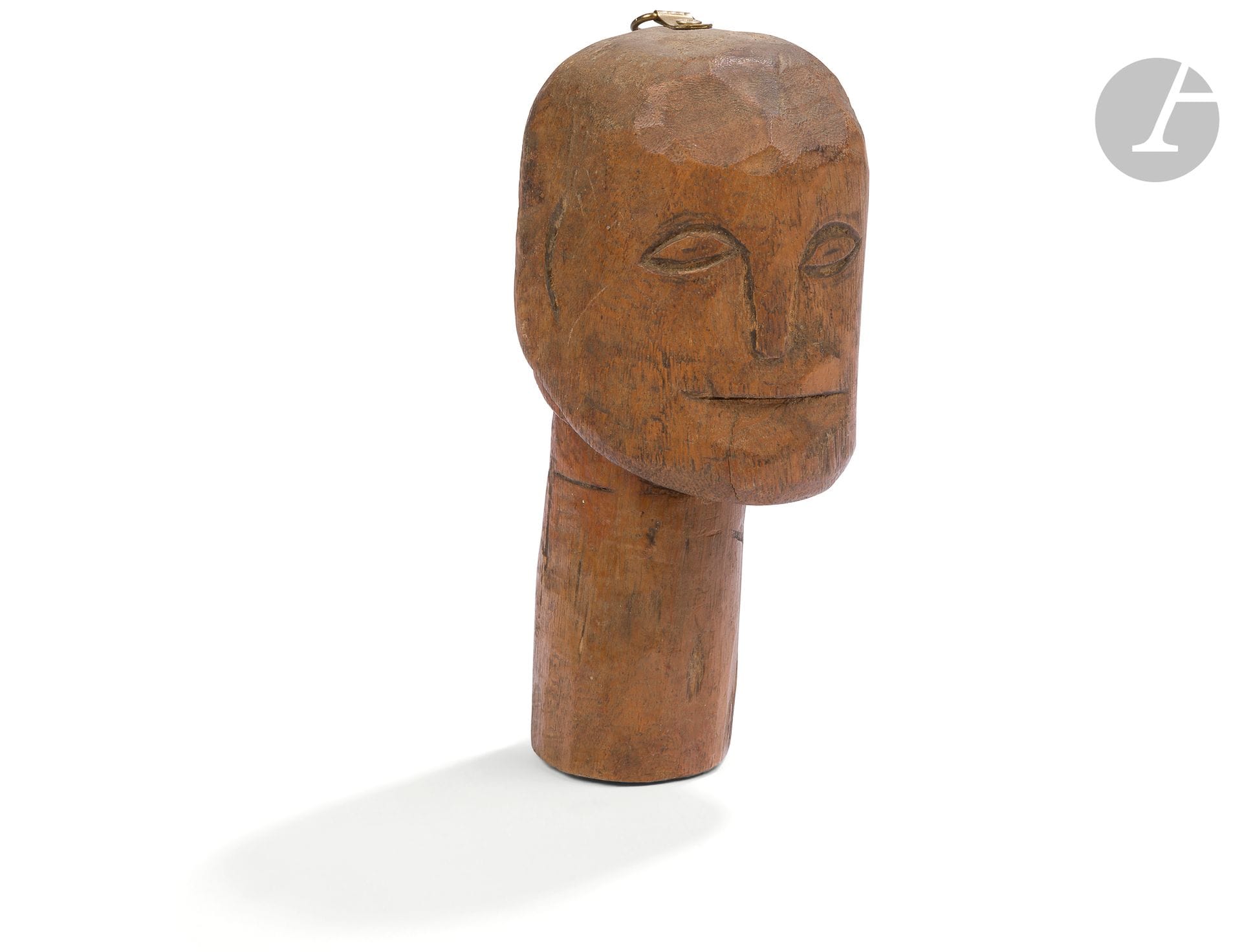 EX-VOTO BRÉSIL
Tête
Bois sculpté.
Hauteur : 19 cm

Expositions : 
- Collection Baccaro, Les Imagiers de l’imaginaire, Carcassonne.
- En grand format, exposition inaugurale La Coopérative - Musée Cérès Franco, Montolieu, 1er juillet – 31 octobre 2015.
- La Peau et les mots, La Coopérative - Musée Cérès Franco, 1er mai – 31 octobre 2016.