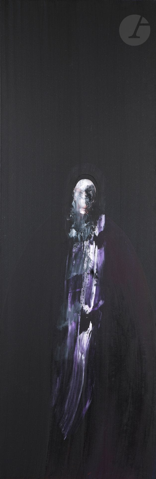 Fabien CLAUDE (born 1960)
Figure debout, 2007
Oil on canvas - Triptych.
Each panel signed and dated on the back.
150 x 150 cm (total)