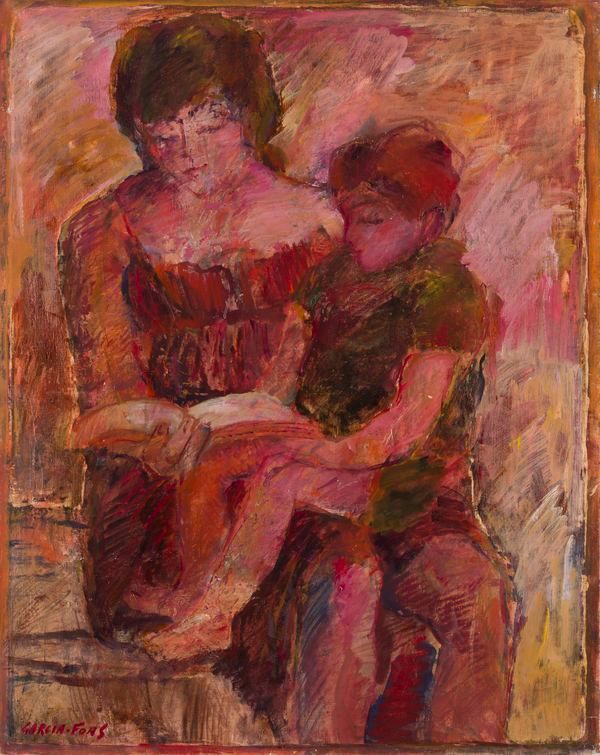 Pierre GARCIA-FONS (1928-2016)
The Tale
Oil on canvas.
Signed lower left.
Signed and titled on the back.
92 x 73 cm