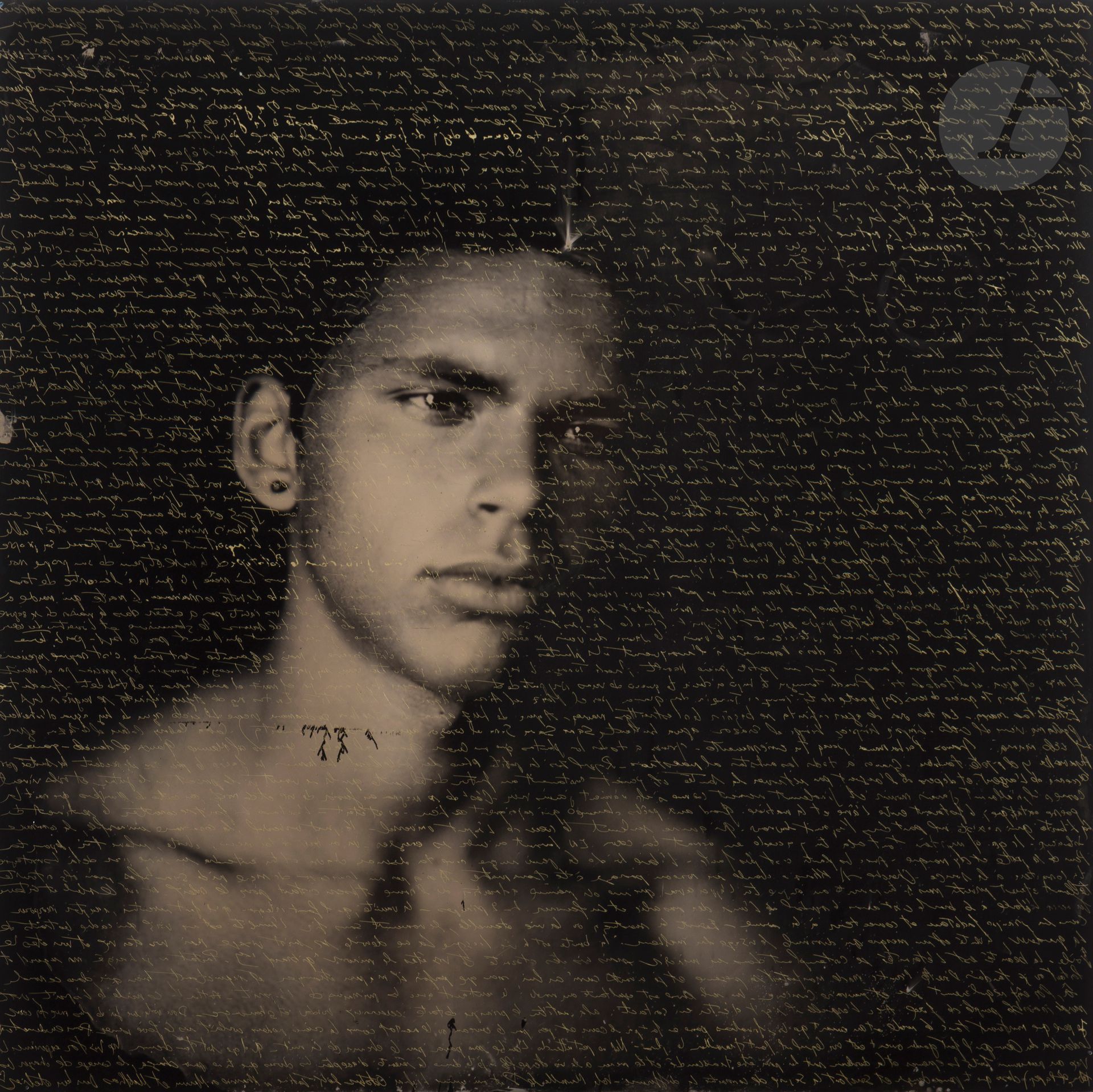 Matthias Olmeta (1968) 
Noémie &amp; Louis, from the series Letters to my grandchildren, 2015. 
Two (2) ambrotypes under diasec, one signed, titled and dated on the reverse of the mount. One-of-a-kind pieces. 
70 x 70 cm each