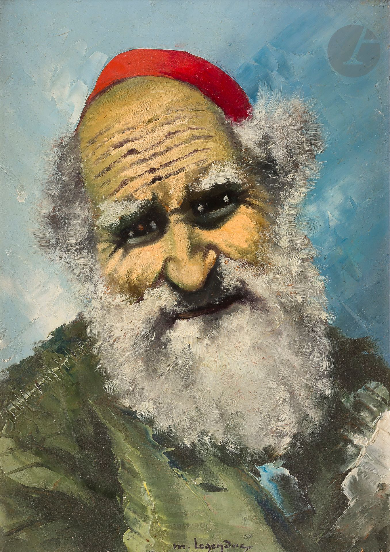 M. LEGENDRE (20th)
Old Moroccan Jew
Oil on isorel.
Signed lower center and captioned on the back.
33 x 24 cm







Keywords:
judaica, jew, jewish, hebrew, rabbis, jewish, torah, hebrew, hebraica, judaism, synagogue, zionism, pessah, pessach, haggada, haggadah, hagada, hagadah, passover, menora, menorah, hannuka, hannuca, hannucca, hanouccah, torah, juden, israélite, Israël, antisemitism, antisémitisme, dreyfus, meguila, sepharade, sefarad, ketouba