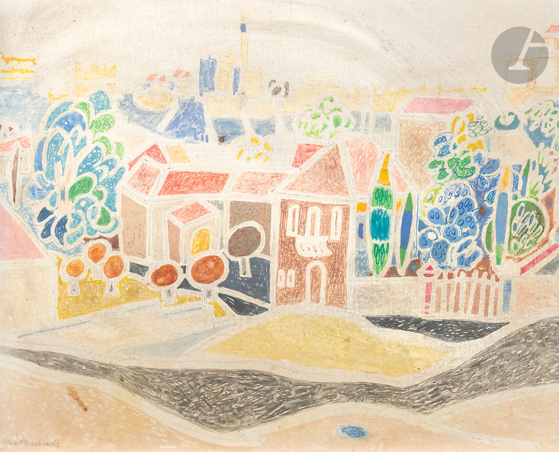 Edward MATUSZCZAK (1906-1965) 
Ville d’Israël 
Huile sur toile. 
Signée en bas à gauche. 
22 x 27 cm 
Provenance : Acquise directement auprès de la famille de l’artiste par les parents de l’actuel propriétaire.







Mots clés :
judaïca, juif, juive, hébreux, rabbins, jewish, torah, hebrew, hebraica, judaisme, synagogue, sionisme, pessah, pessach, haggada, haggadah, hagada, hagadah, passover, menora, menorah, hannuka, hannuca, hannoucca, hanouccah, torah, juden, israélite, Israël, antisemitism, antisémitisme, dreyfus, meguila, sepharade, sefarad, ketouba