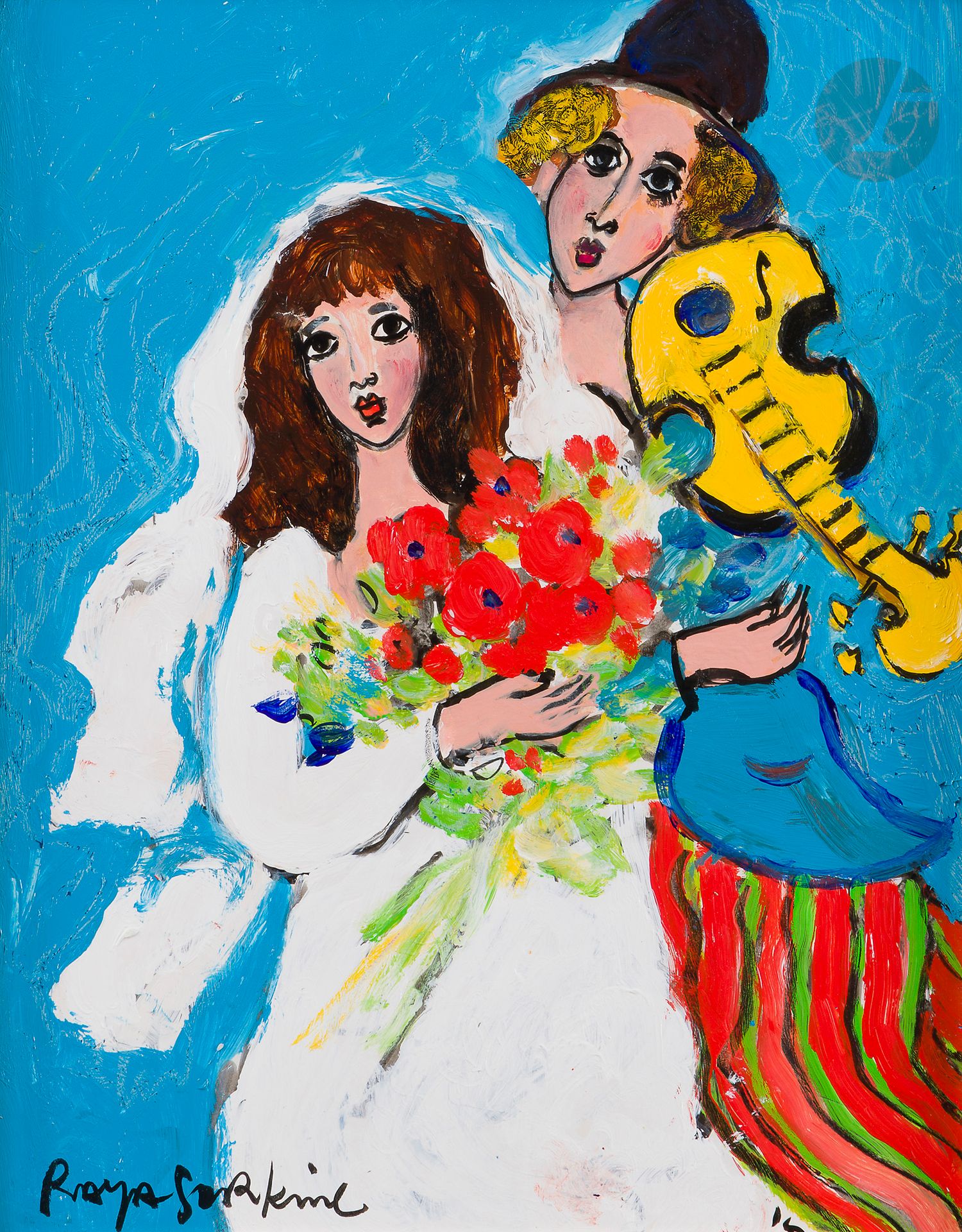 Alain RAYA-SORKINE (1936-2022)
Les amours du poète
Huile sur carton.
Signée en bas à gauche en français et en bas à droite en hébreu.
41 x 33 cm
Cadre.







Mots clés :
judaïca, juif, juive, hébreux, rabbins, jewish, torah, hebrew, hebraica, judaisme, synagogue, sionisme, pessah, pessach, haggada, haggadah, hagada, hagadah, passover, menora, menorah, hannuka, hannuca, hannoucca, hanouccah, torah, juden, israélite, Israël, antisemitism, antisémitisme, dreyfus, meguila, sepharade, sefarad, ketouba