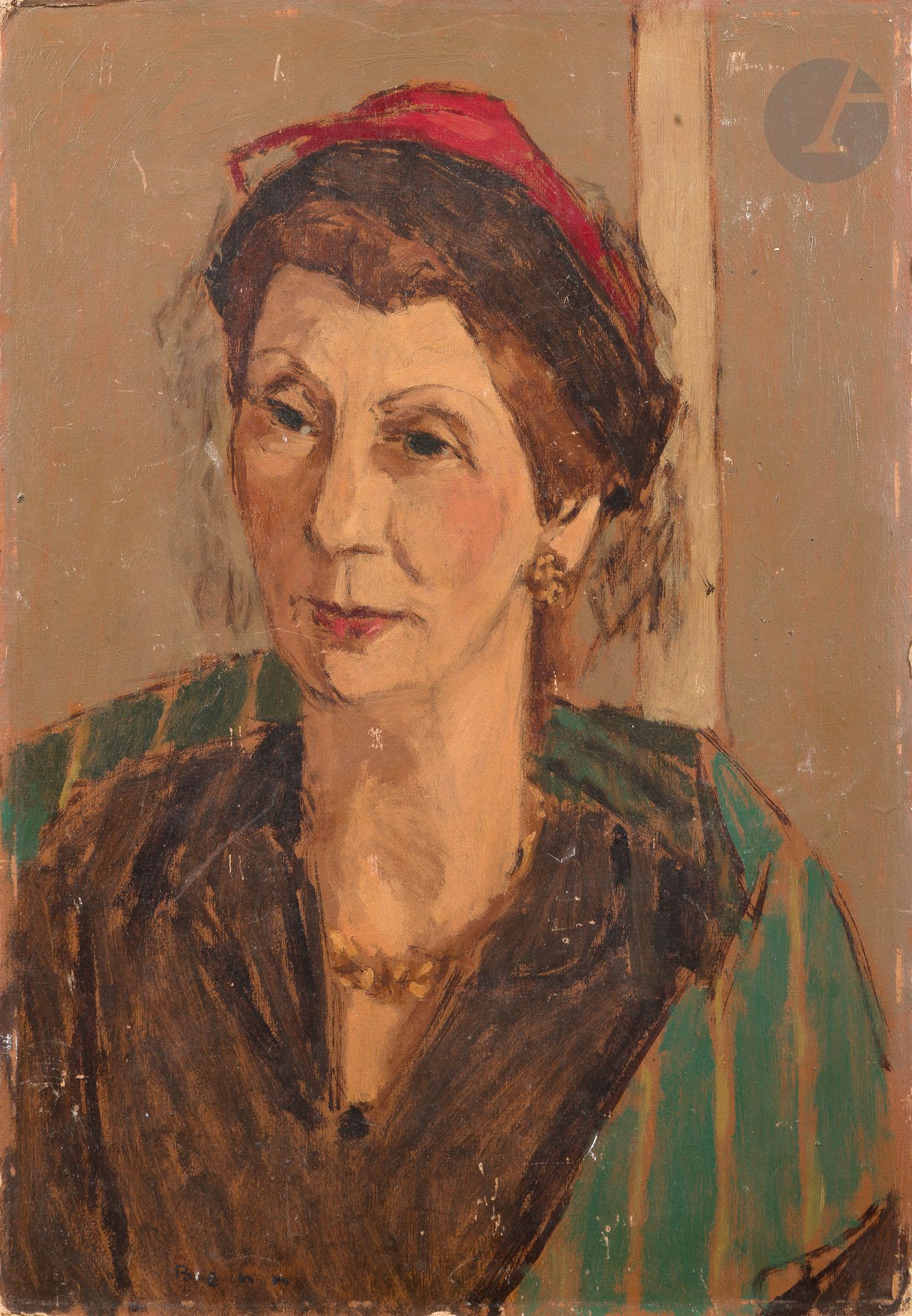 Benejou Rabinowicz dit BENN (1905-1989) 
Portrait de femme 
Huile sur carton. 
Signée en bas à gauche. 
55 x 38 cm







Mots clés :
judaïca, juif, juive, hébreux, rabbins, jewish, torah, hebrew, hebraica, judaisme, synagogue, sionisme, pessah, pessach, haggada, haggadah, hagada, hagadah, passover, menora, menorah, hannuka, hannuca, hannoucca, hanouccah, torah, juden, israélite, Israël, antisemitism, antisémitisme, dreyfus, meguila, sepharade, sefarad, ketouba